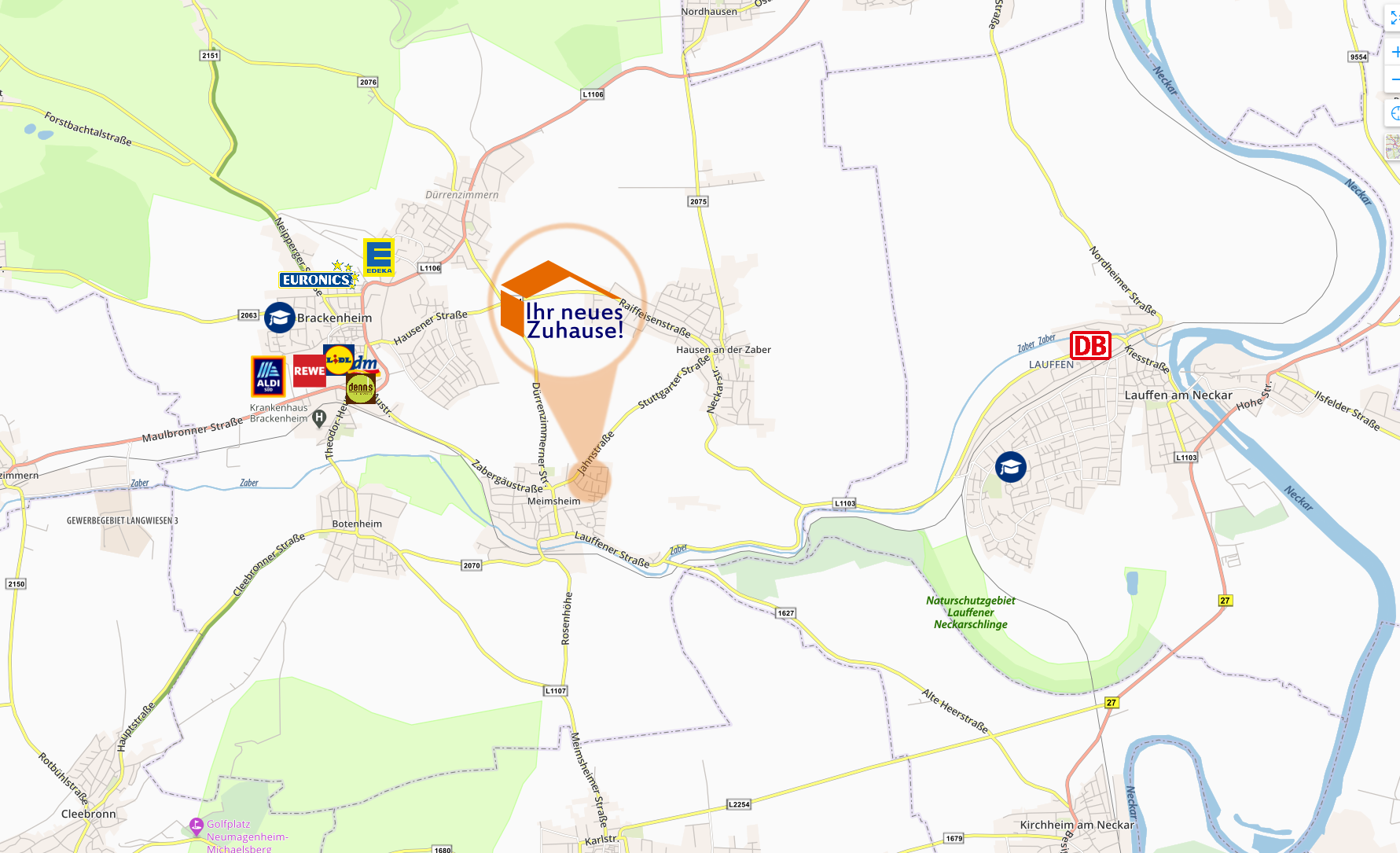 Meimsheim "Benzachring" Zusatzansicht